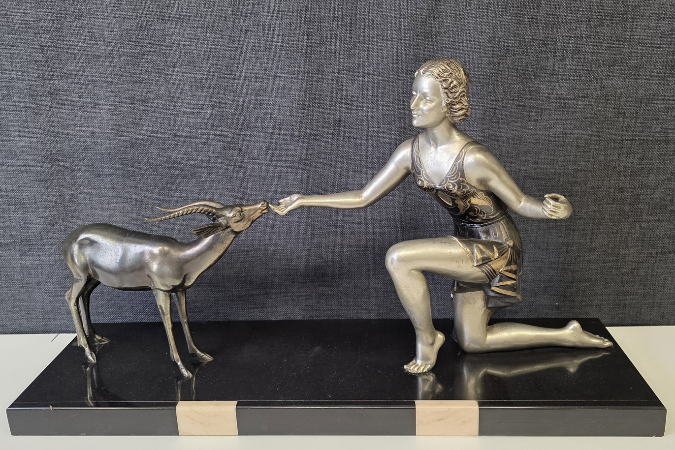 Diana the Huntress and Faun